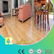 Piso laminado de 12.3mm E1 AC4 HDF Waxed Edge